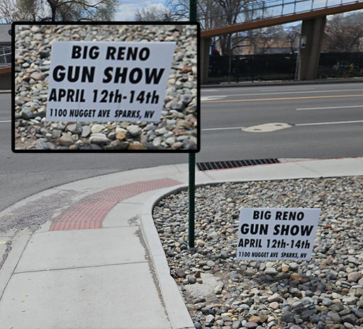 Yard Sign Placement Service Reno Yard Sign Placement Distribution Service Reno Nevada